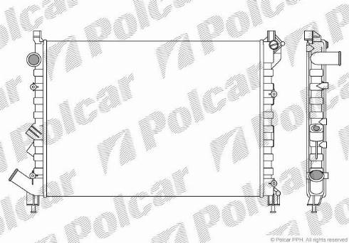 Polcar 6032081X - Hladnjak, hladjenje motora www.molydon.hr