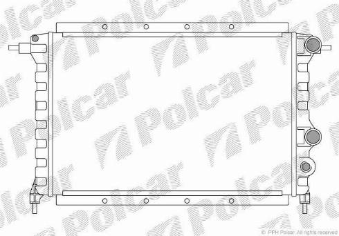 Polcar 602508-2 - Hladnjak, hladjenje motora www.molydon.hr