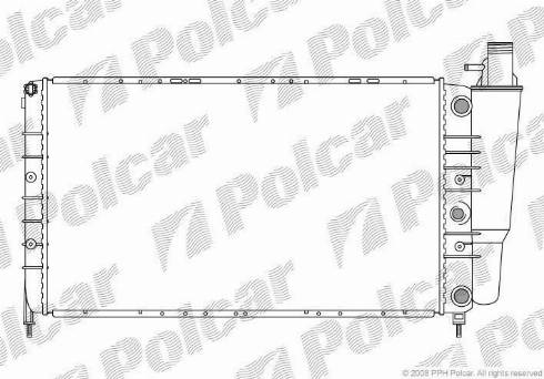 Polcar 6021086X - Hladnjak, hladjenje motora www.molydon.hr