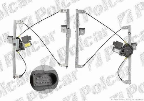 Polcar 6714PSE6 - Škare | podizač prozorskog stakla www.molydon.hr