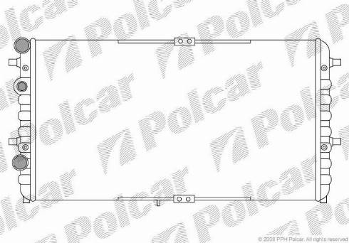 Polcar 6716081X - Hladnjak, hladjenje motora www.molydon.hr