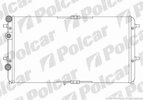 Polcar 671608-1 - Hladnjak, hladjenje motora www.molydon.hr