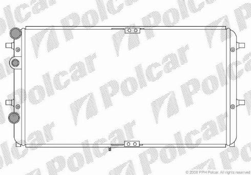 Polcar 6716082X - Hladnjak, hladjenje motora www.molydon.hr