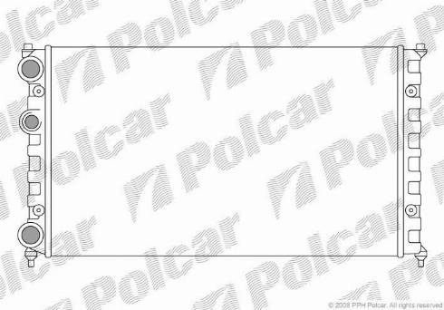 Polcar 671308-6 - Hladnjak, hladjenje motora www.molydon.hr