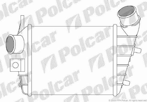 Polcar 1408J8-1 - Intercooler, hladnjak www.molydon.hr