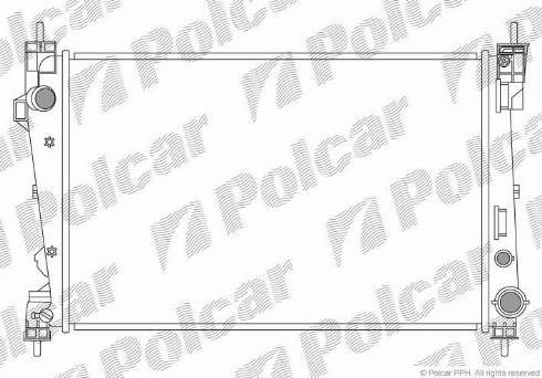 Polcar 142108-2 - Hladnjak, hladjenje motora www.molydon.hr