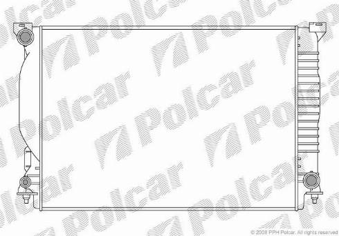 Polcar 133408-5 - Hladnjak, hladjenje motora www.molydon.hr