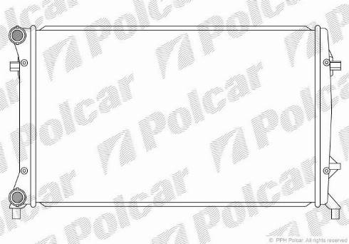 Polcar 133108-5 - Hladnjak, hladjenje motora www.molydon.hr