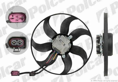 Polcar 133123U4 - Ventilator, hladjenje motora www.molydon.hr