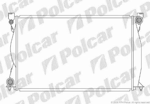 Polcar 133808-6 - Hladnjak, hladjenje motora www.molydon.hr