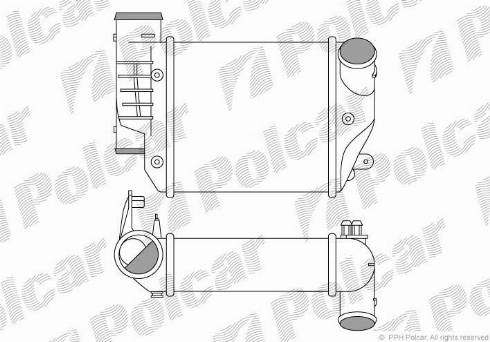 Polcar 1338J82X - Intercooler, hladnjak www.molydon.hr