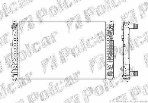 Polcar 1324086X - Hladnjak, hladjenje motora www.molydon.hr