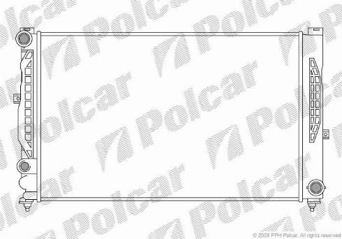 Polcar 132408A5 - Hladnjak, hladjenje motora www.molydon.hr