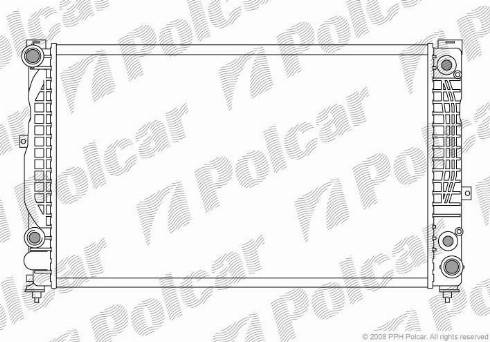 Polcar 132408A6 - Hladnjak, hladjenje motora www.molydon.hr