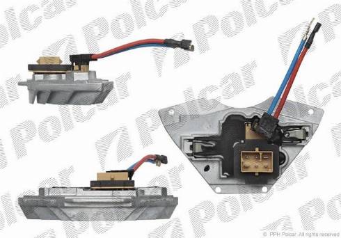 Polcar 1324KST2X - Regulator, ventilator kabine/unutrasnjeg prostora www.molydon.hr