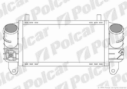 Polcar 1322J8-1 - Intercooler, hladnjak www.molydon.hr