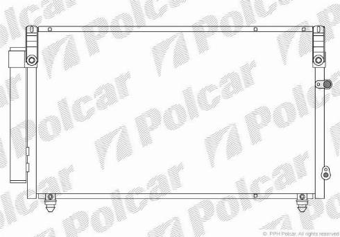 Polcar 8021K8C1 - Kondenzator, klima-Uređaj www.molydon.hr