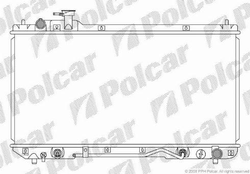 Polcar 814408-4 - Hladnjak, hladjenje motora www.molydon.hr