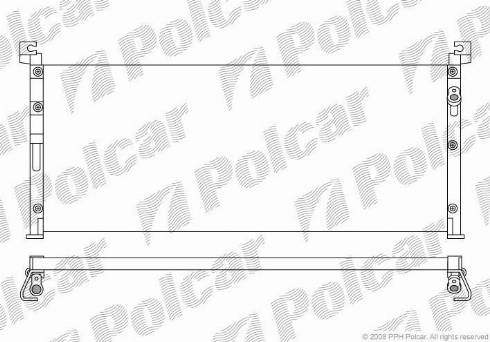 Polcar 8144K8B1 - Kondenzator, klima-Uređaj www.molydon.hr