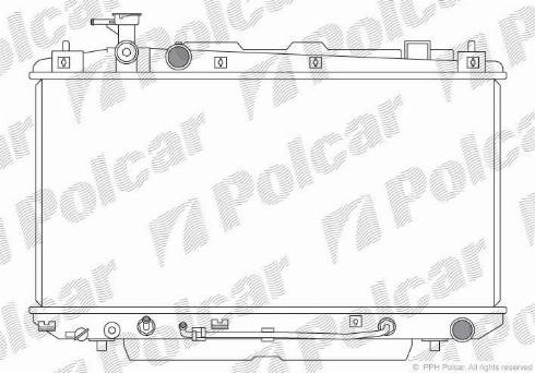 Polcar 814608-6 - Hladnjak, hladjenje motora www.molydon.hr