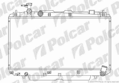 Polcar 814608-3 - Hladnjak, hladjenje motora www.molydon.hr