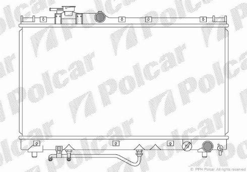 Polcar 815608-2 - Hladnjak, hladjenje motora www.molydon.hr