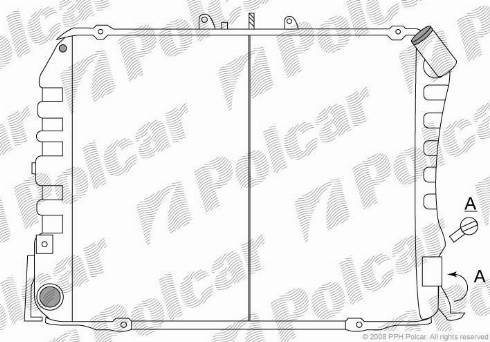 Polcar 816508-2 - Hladnjak, hladjenje motora www.molydon.hr