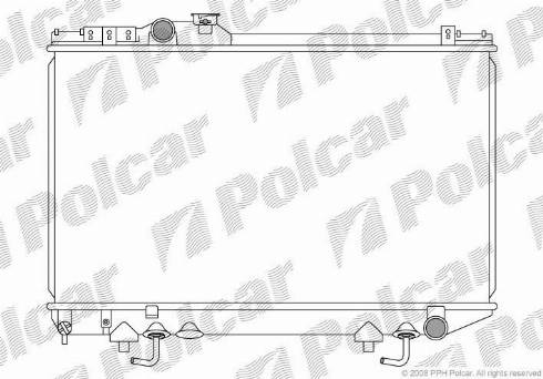 Polcar 816008-4 - Hladnjak, hladjenje motora www.molydon.hr