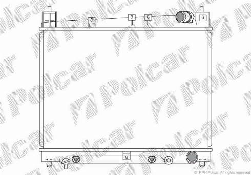 Polcar 810308-4 - Hladnjak, hladjenje motora www.molydon.hr