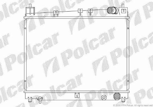 Polcar 810308-3 - Hladnjak, hladjenje motora www.molydon.hr