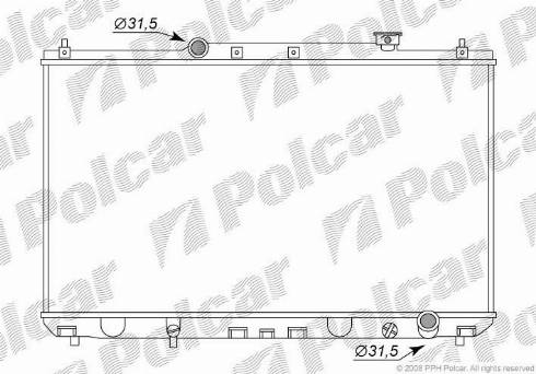 Polcar 813508-1 - Hladnjak, hladjenje motora www.molydon.hr