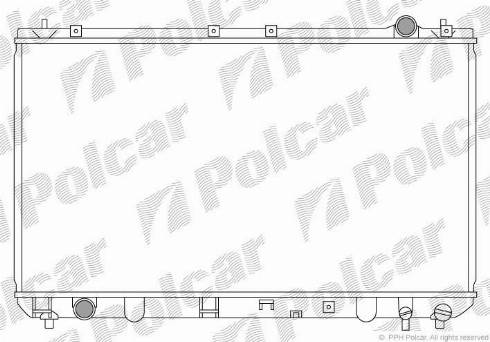 Polcar 813508-3 - Hladnjak, hladjenje motora www.molydon.hr