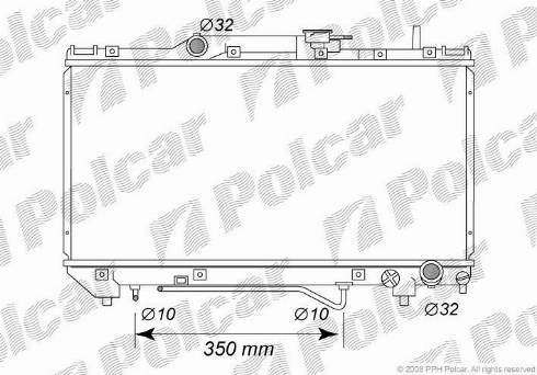 Polcar 812208-5 - Hladnjak, hladjenje motora www.molydon.hr