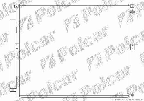 Polcar 8178K83K - Kondenzator, klima-Uređaj www.molydon.hr