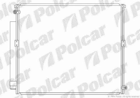 Polcar 8178K82K - Kondenzator, klima-Uređaj www.molydon.hr