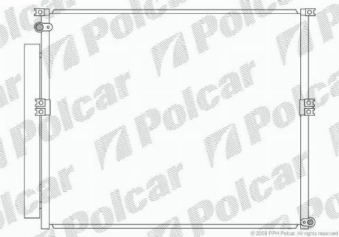 Polcar 8178K8C1 - Kondenzator, klima-Uređaj www.molydon.hr