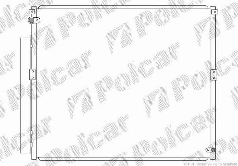 Polcar 8178K8C2 - Kondenzator, klima-Uređaj www.molydon.hr