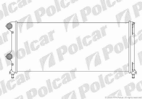 Polcar 304008A5 - Hladnjak, hladjenje motora www.molydon.hr