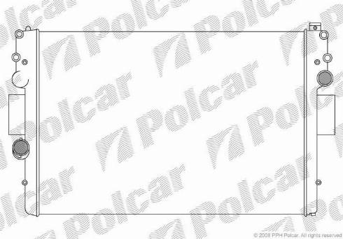 Polcar 3052084X - Hladnjak, hladjenje motora www.molydon.hr