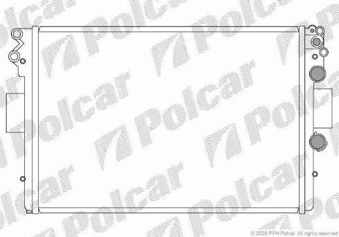 Polcar 305208-2 - Hladnjak, hladjenje motora www.molydon.hr