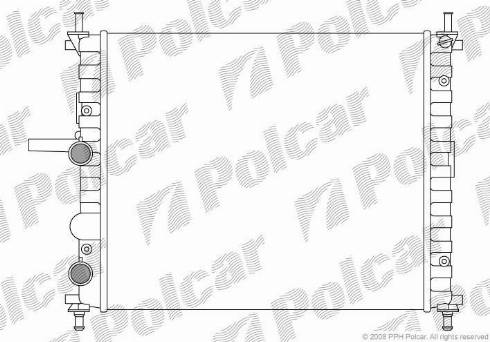 Polcar 306508-2 - Hladnjak, hladjenje motora www.molydon.hr