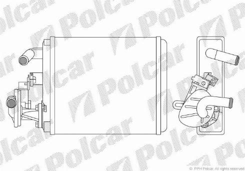 Polcar 3004N8-1 - Izmjenjivač topline, grijanje unutrasnjeg prostora www.molydon.hr