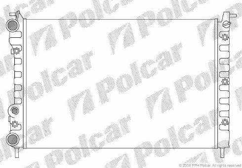 Polcar 300508-2 - Hladnjak, hladjenje motora www.molydon.hr