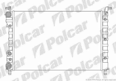 Polcar 300508A2 - Hladnjak, hladjenje motora www.molydon.hr