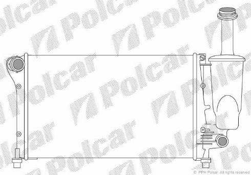 Polcar 3003081X - Hladnjak, hladjenje motora www.molydon.hr