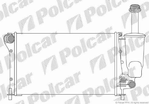 Polcar 300308A1 - Hladnjak, hladjenje motora www.molydon.hr