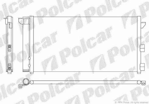 Polcar 3003K8C1 - Kondenzator, klima-Uređaj www.molydon.hr