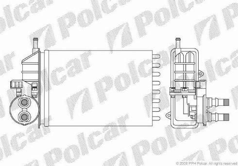 Polcar 3002N8-1 - Izmjenjivač topline, grijanje unutrasnjeg prostora www.molydon.hr