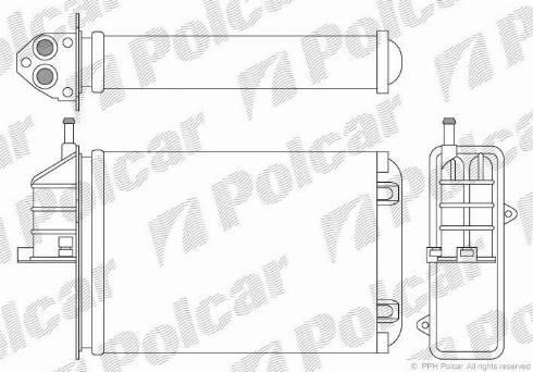 Polcar 3002N8-2 - Izmjenjivač topline, grijanje unutrasnjeg prostora www.molydon.hr