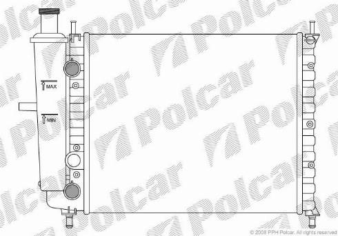 Polcar 3019087X - Hladnjak, hladjenje motora www.molydon.hr